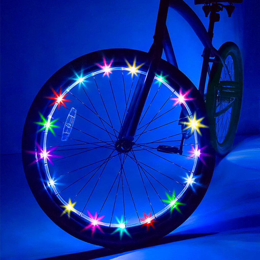 Razzle Dazzle Wheel Brightz On Bike
