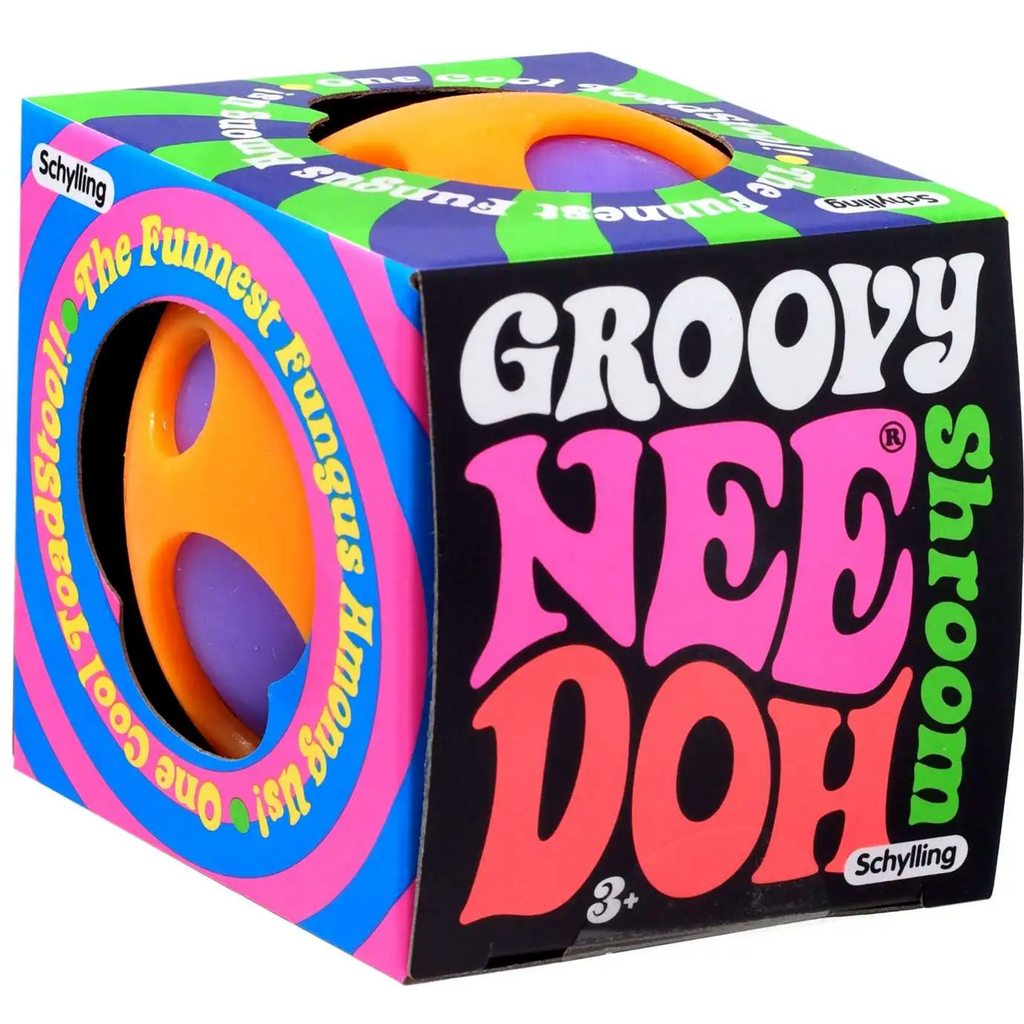 Groovy Shroom Nee Doh in Packaging