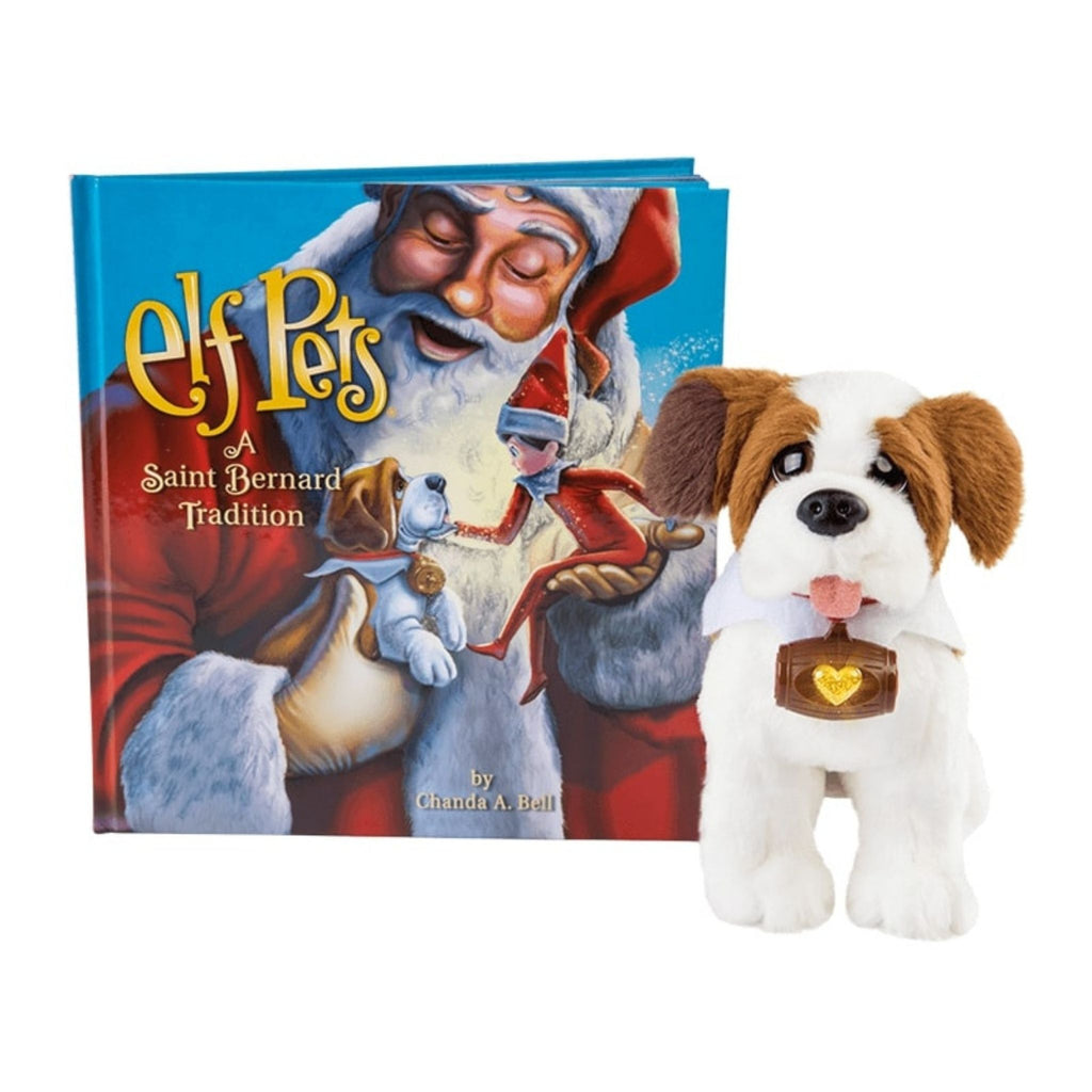 Elf Pets: Saint Bernard Book and Stuffed Animal