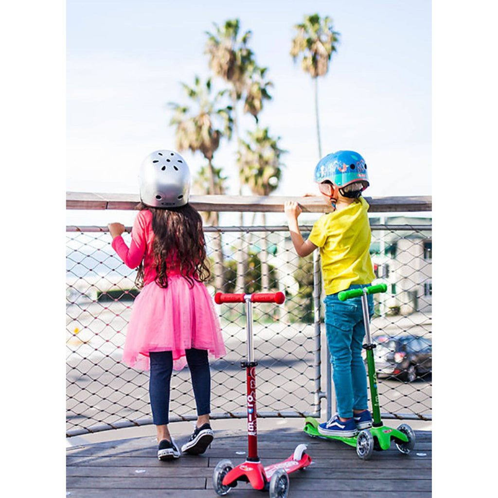 Kids With Micro Scooters