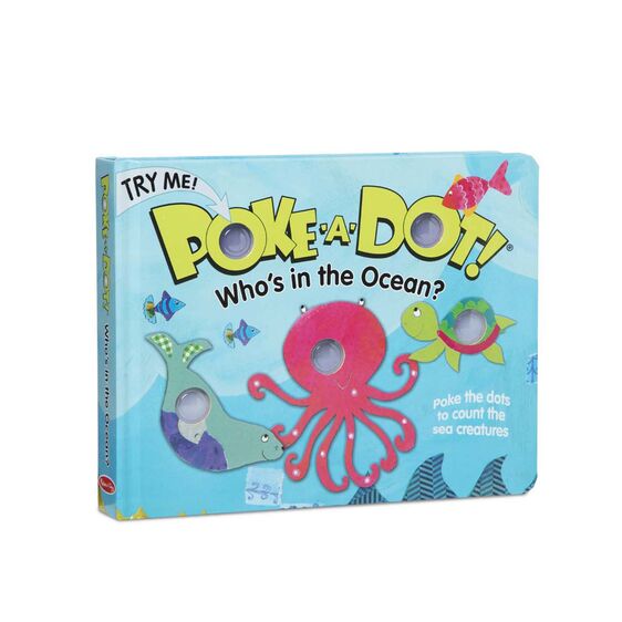 Poke-A-Dot Who's In The Ocean? Book