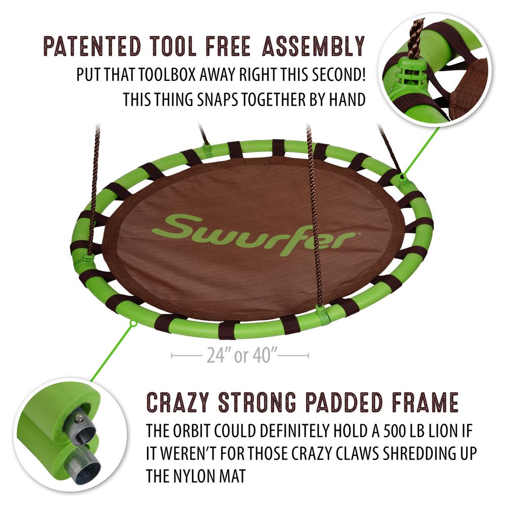 Patented Tool Free Assembly 