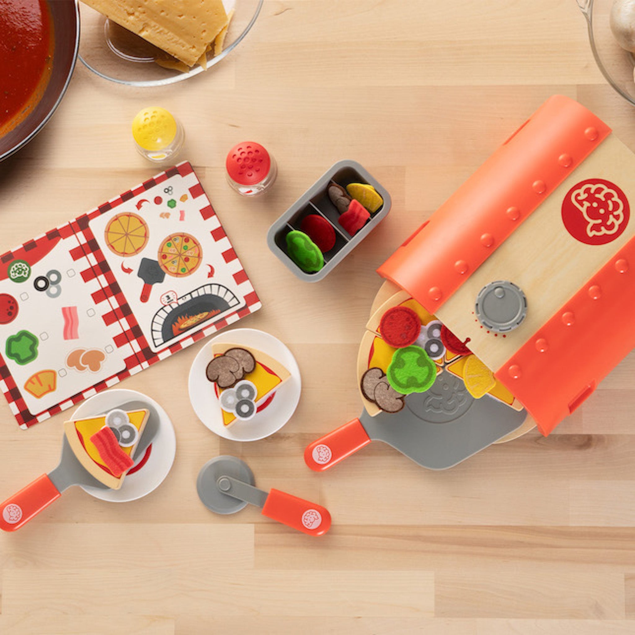 Deluxe Grill & Pizza Oven Play Set — Bright Bean Toys