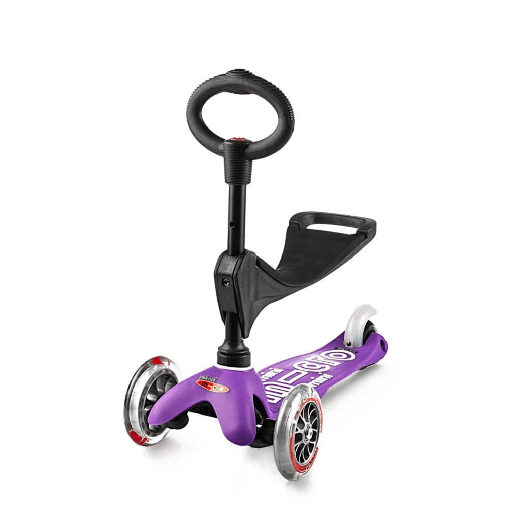 Purple Mini 3in1 Deluxe Scooter