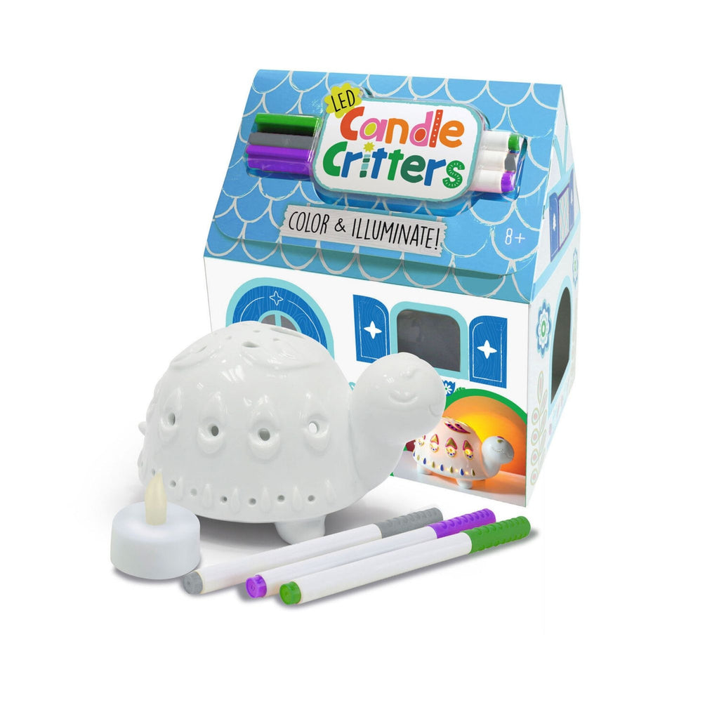 LED Candle Critters Turtle Box and Contents